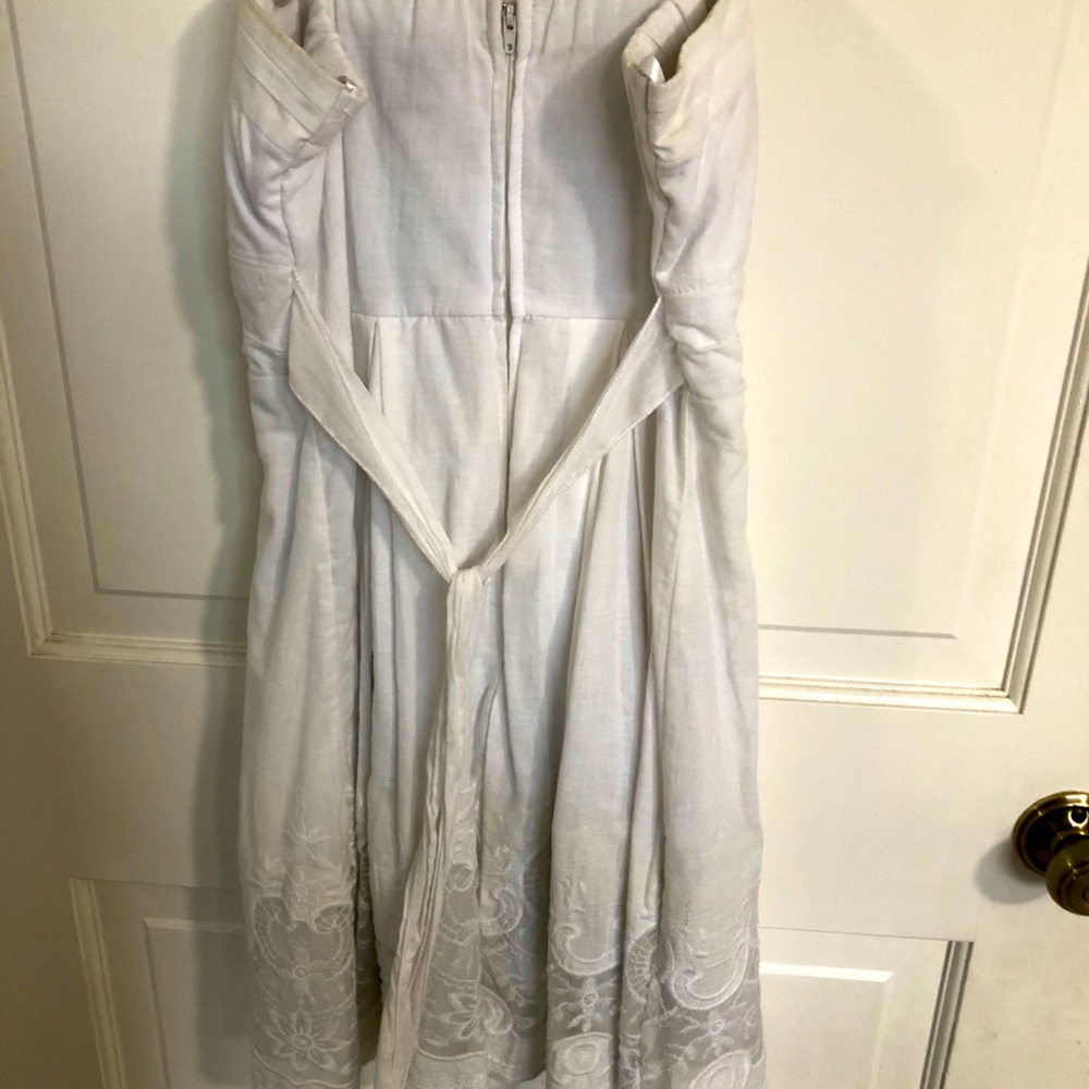 Cute Short Short White Dress